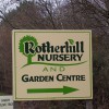 Handmade and lettered garden centre signage