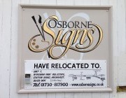 New Workshop premises for Osborne Signs
