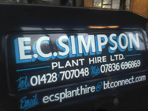 van signwriting