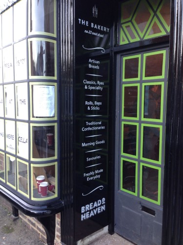 Bread of Heaven Bakery - entrance sign