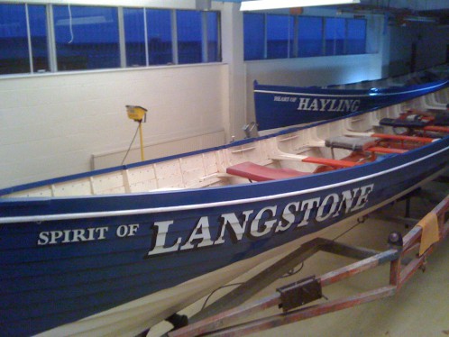 Hand painted signwritten boat names