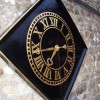 Midhurst Church gold leaf clockface restoration