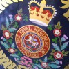 Gold leaf Heraldry hand painted