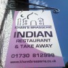 Indian takeaway hanging sign