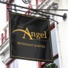 Projecting sign for The Angel Hotel, Midhurst, Sussex