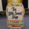 Handmade sweet shop pavement sign