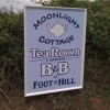 Handmade and lettered tea room signage