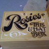 a fun signwritten memory keepsake box