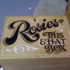 a fun signwritten memory keepsake box