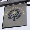 Painted pub sign at the Royal Oak, East Lavant.